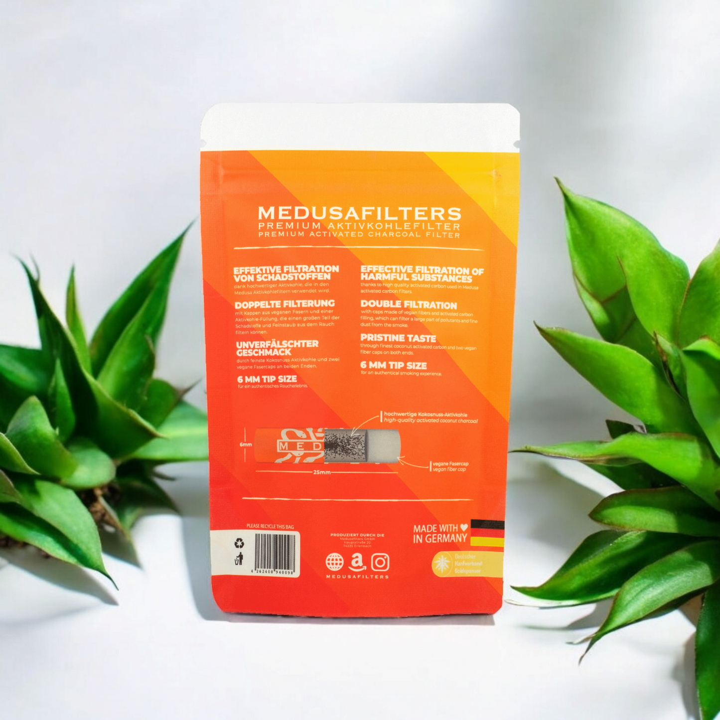 Active Medusa Filter 50er Packung (sunset)