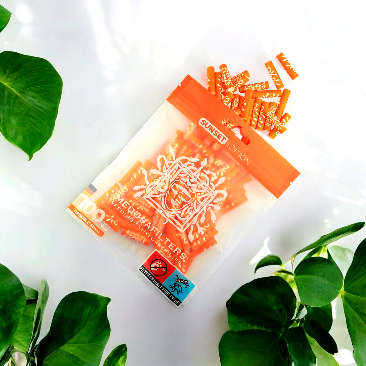 Active Medusa Filter 100er Packung (sunset)