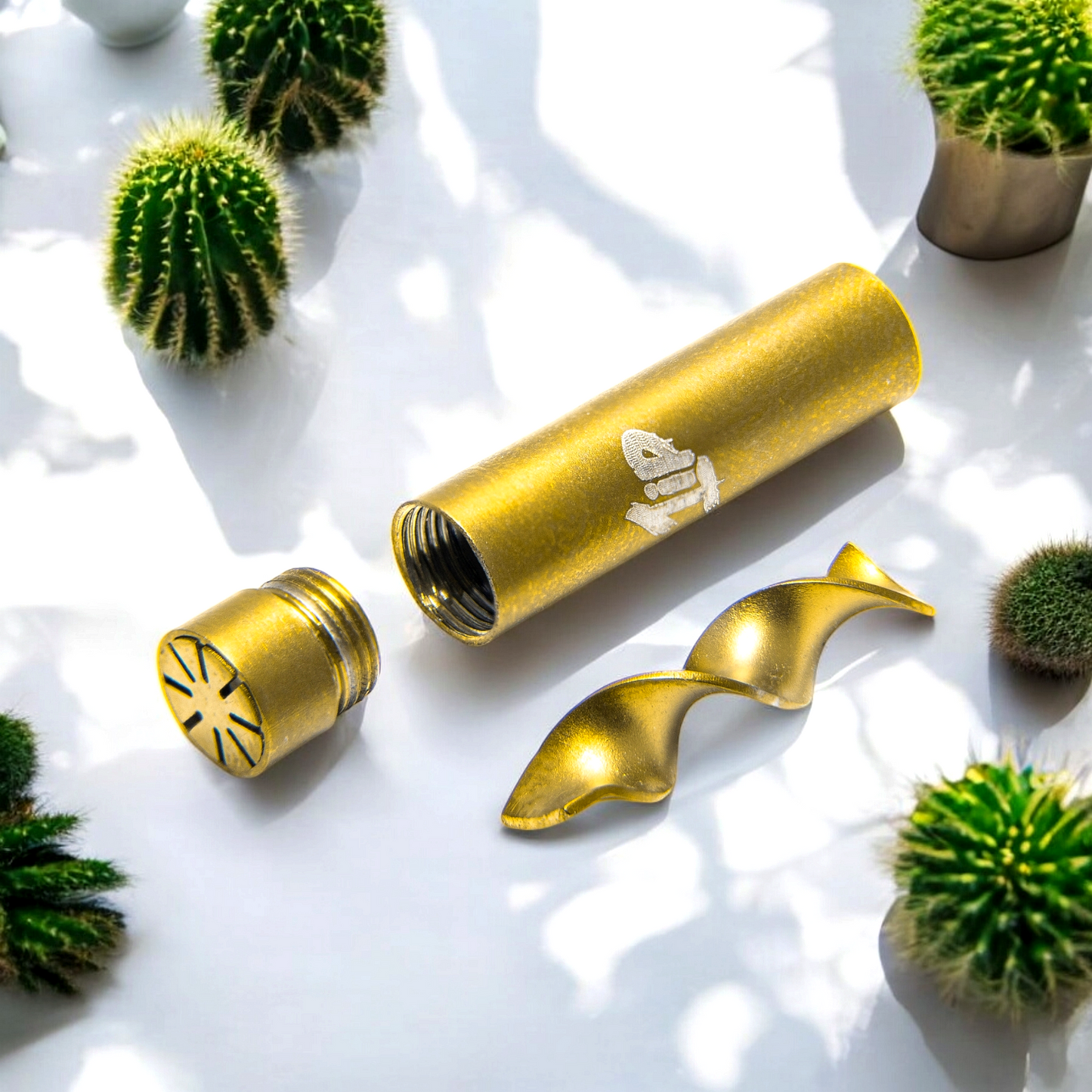 Mehrfach verwendbarer Aktivkohle Filter von 1Tip (Darkgold)