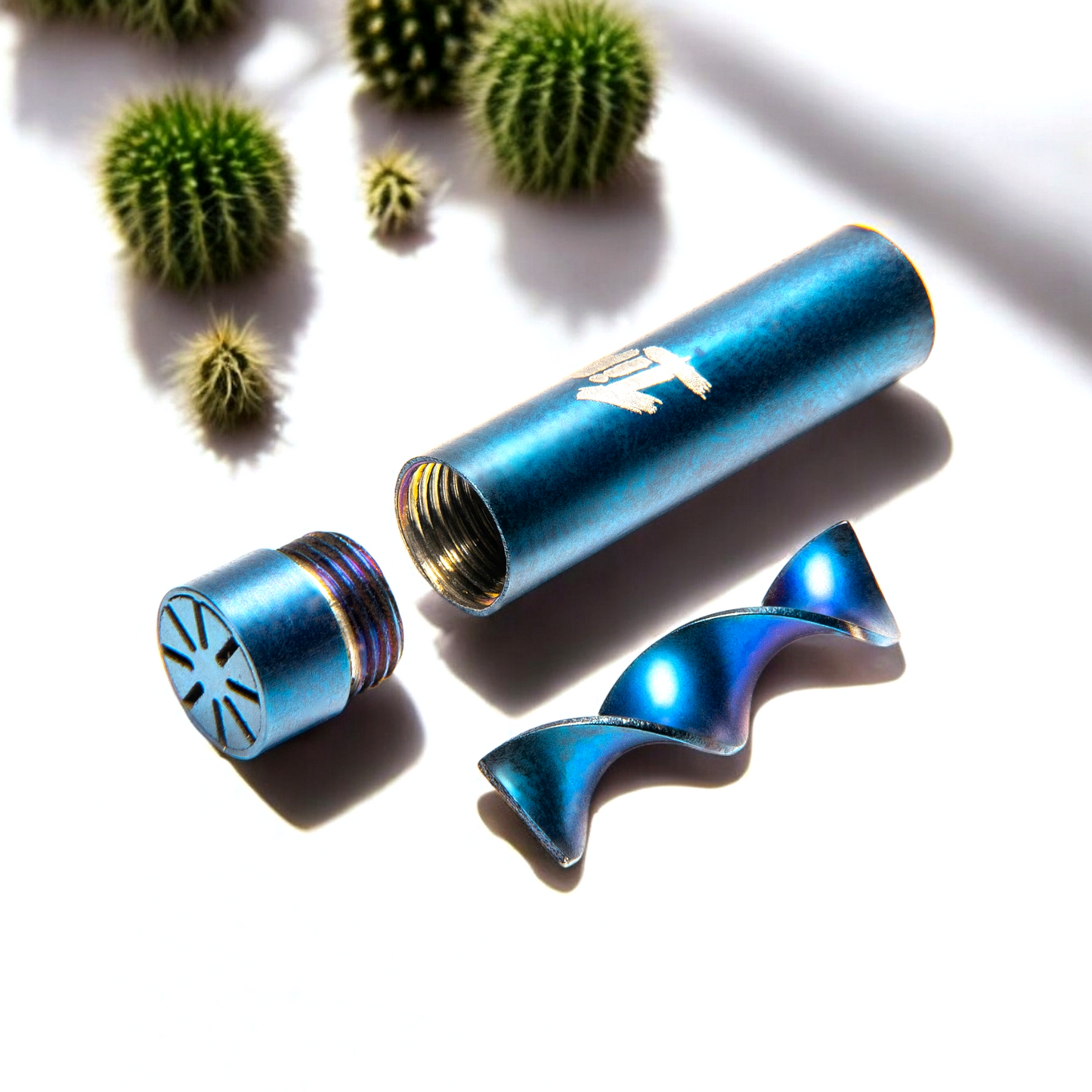 Mehrfach verwendbarer Aktivkohle Filter von 1Tip (Oceanblue)