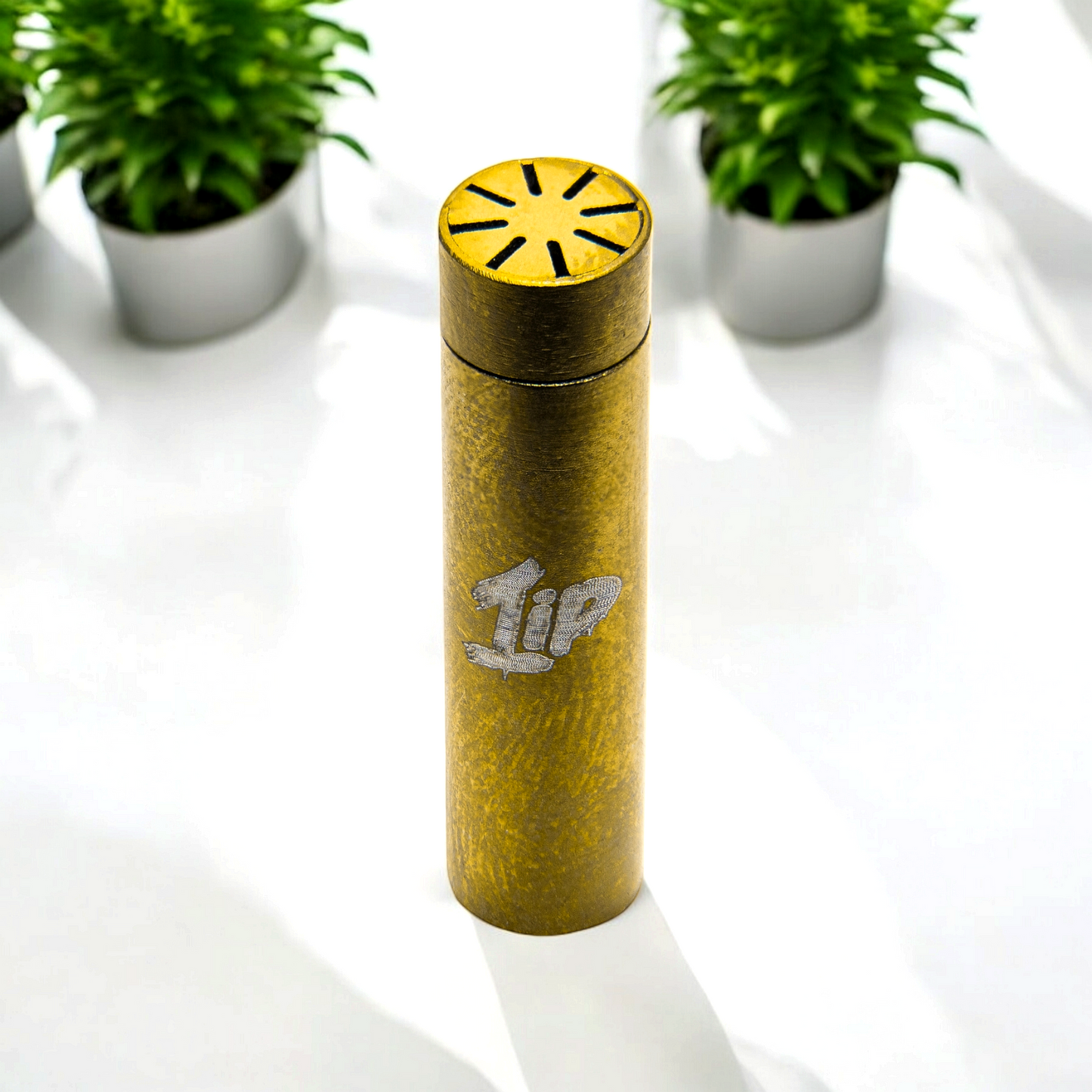 Mehrfach verwendbarer Aktivkohle Filter von 1Tip (Darkgold)