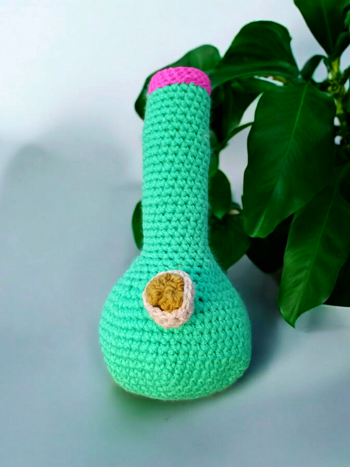 Best Buddy (gehäkeltes Stofftier für Erwachsene) ca. 30cm türkis