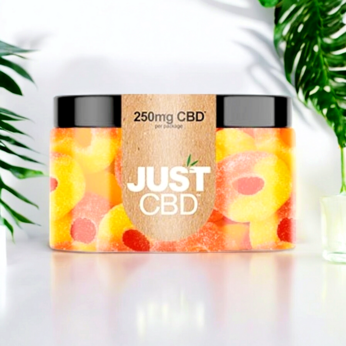 Just CBD Pfirsichringe 250mg