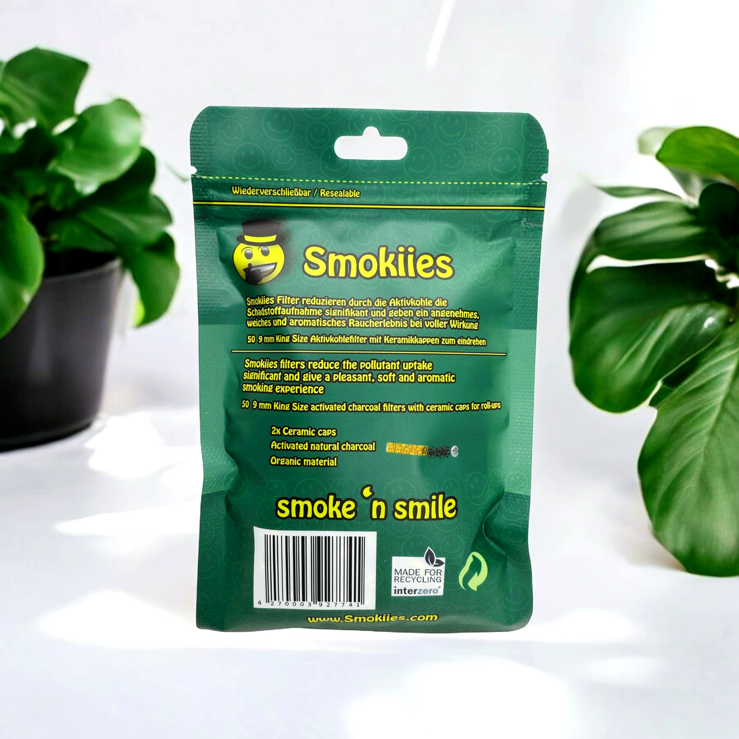 Smokiies Aktivkohlefilter 9mm