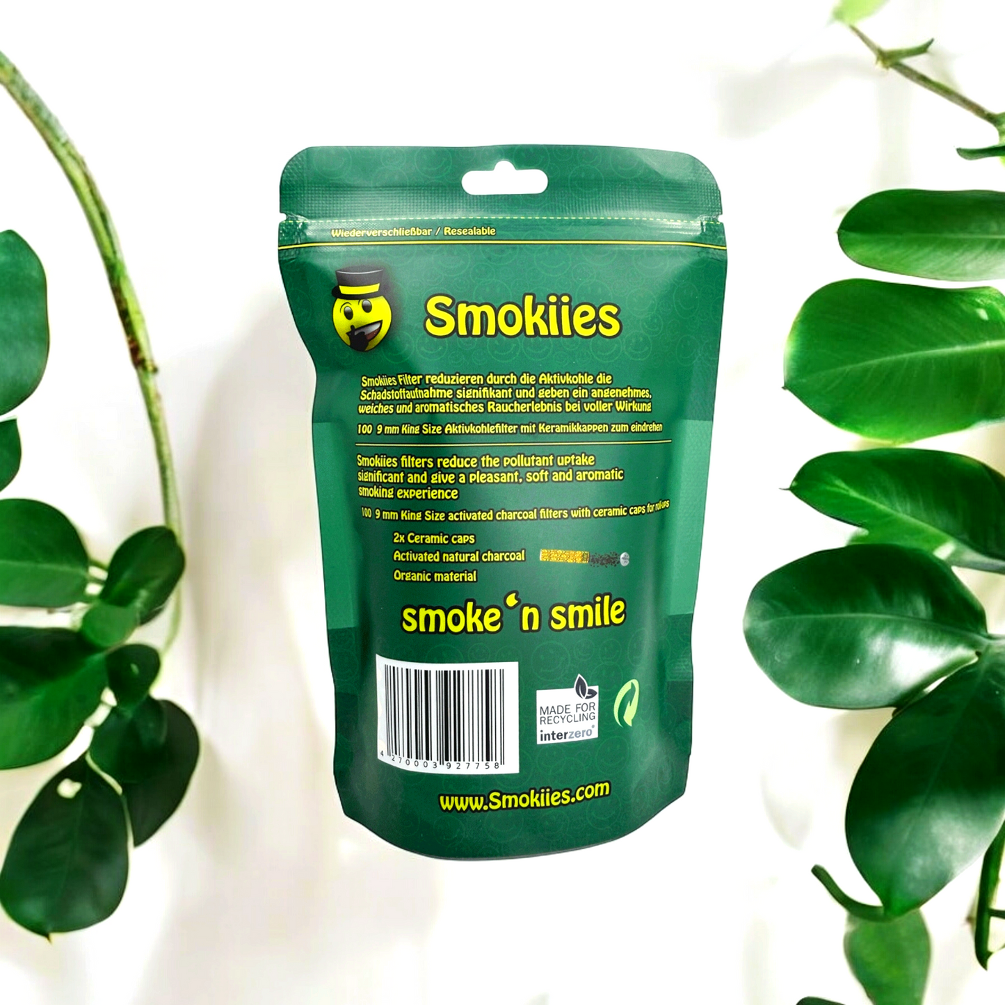 Smokiies Aktivkohlefilter 9mm