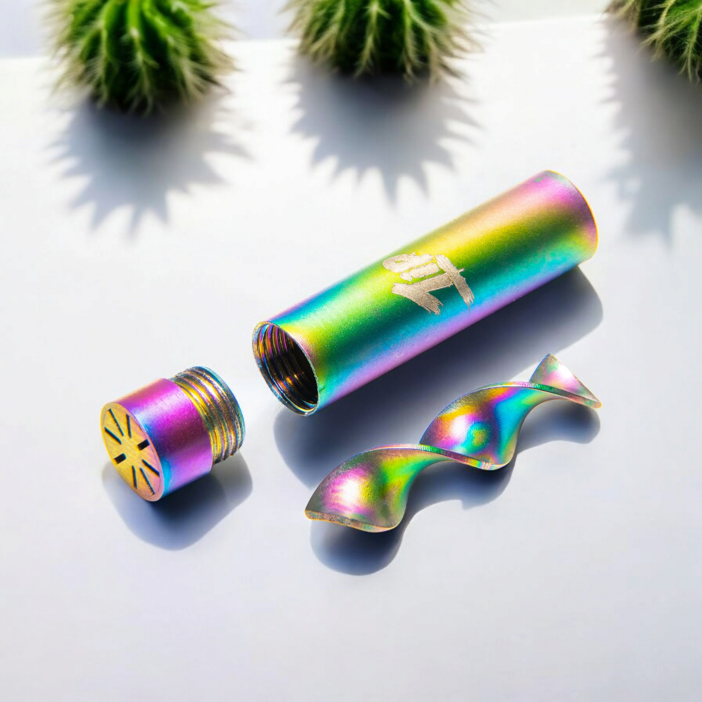 Mehrfach verwendbarer Aktivkohle Filter von 1Tip (Rainbow)