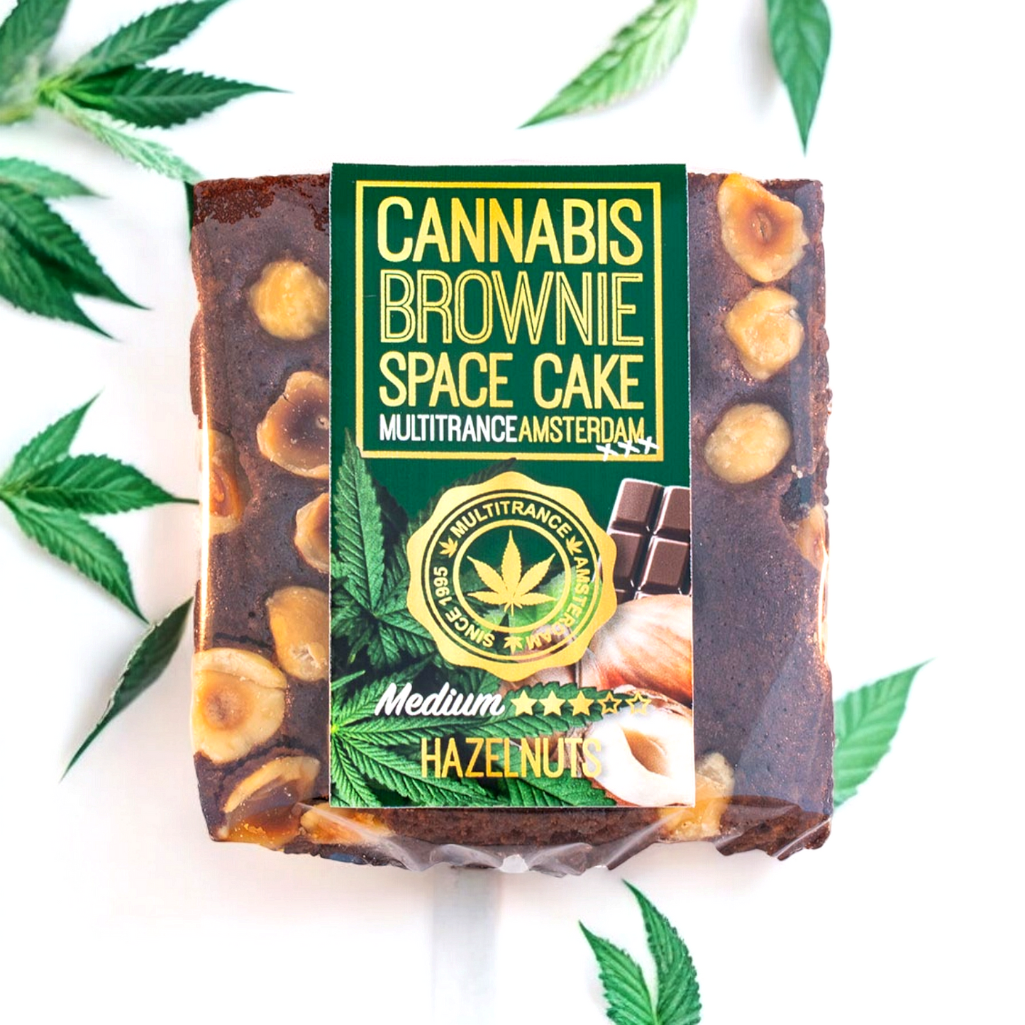 Space Cake Brownie (Haselnuss - Sativa)