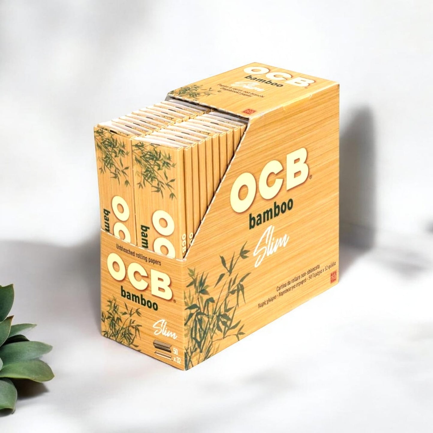 OCB "Bamboo" King Size Slim Rolling Papers