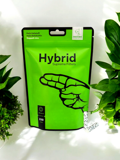 Hybrid Aktivkohlefilter 250er | 6,4 mm Filter
