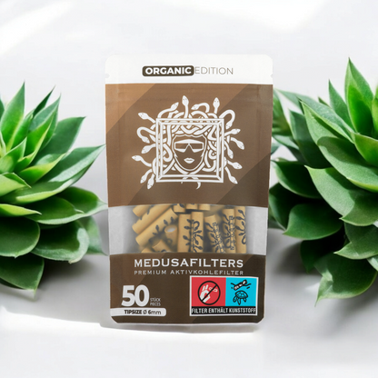 Medusa Aktivkohlefilter  – 50 Stück