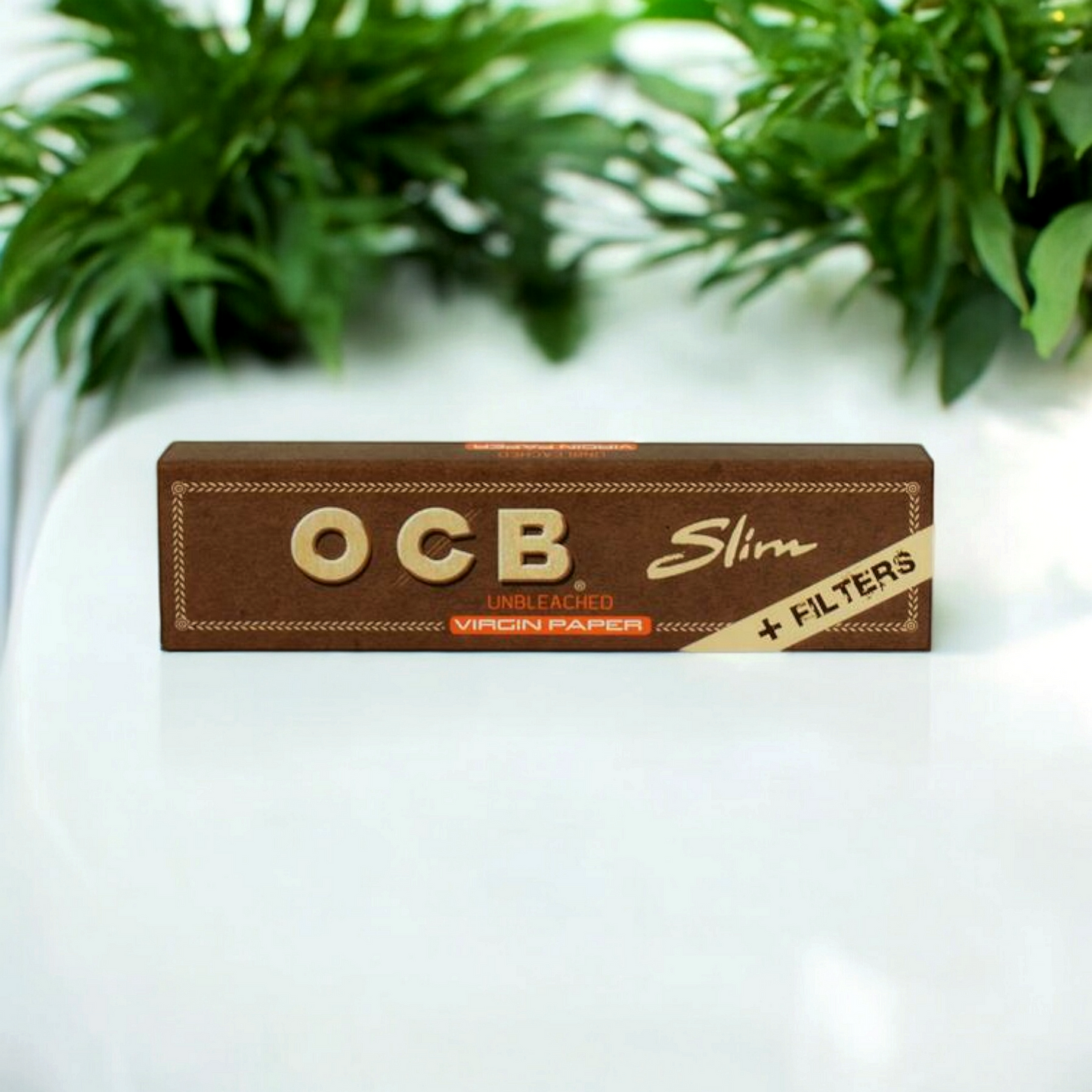 OCB Unbleached Slim Virgin Papier + Filtertips