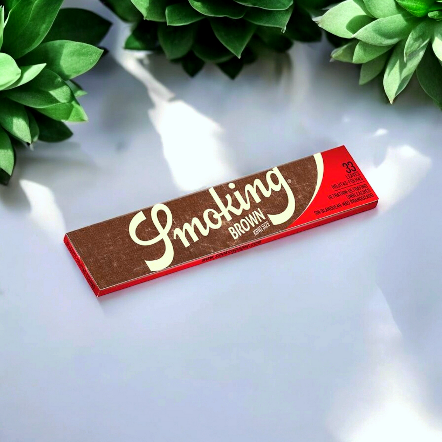 Smoking BROWN Unbleached King Size paper