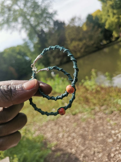 Selfmade Hanf Ohrringe  von Susis_Hanfschmuck