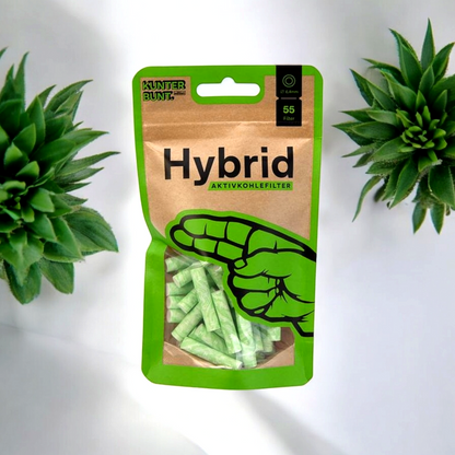 Hybrid Aktivkohlefilter 55er | 6,4 mm Filter
